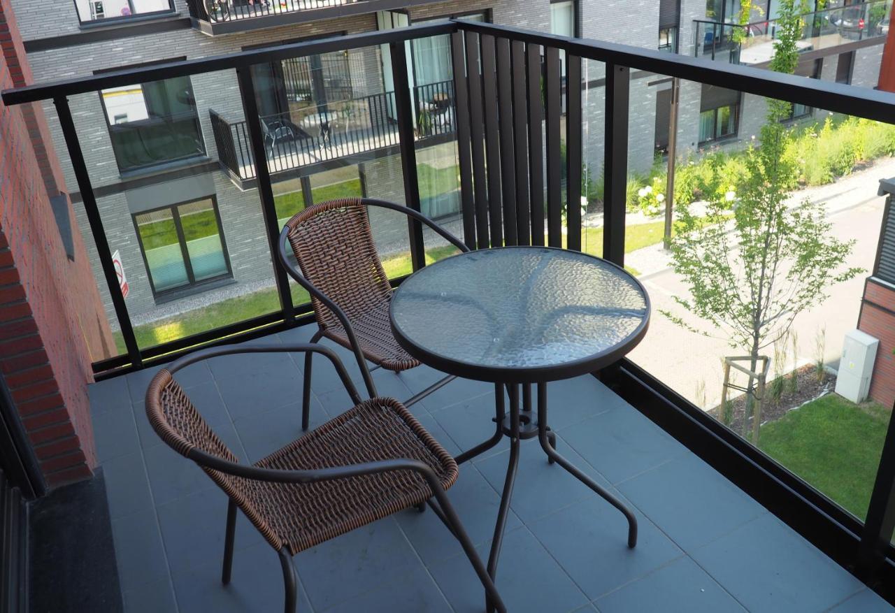 J&W Apartament Nad Motlawa Gdansk Bagian luar foto